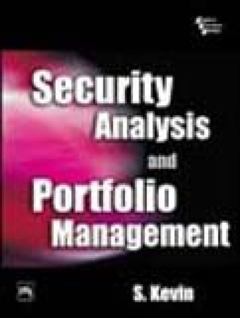 Security Analysis and Portfolio Management