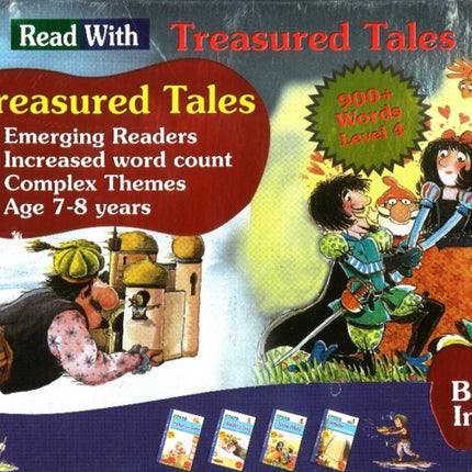 Read With Treasured Tales: 900+ Words Level 4