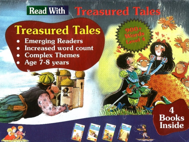 Read With Treasured Tales: 900+ Words Level 4