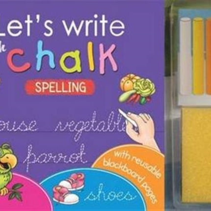 Let's Write with Chalk: Spelling