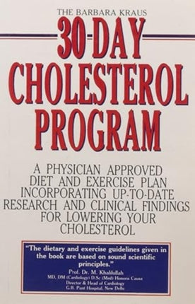 30 Day Cholesterol Program