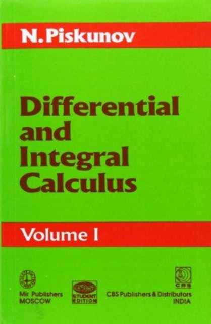 Differential and Integral Calculus: v. 1