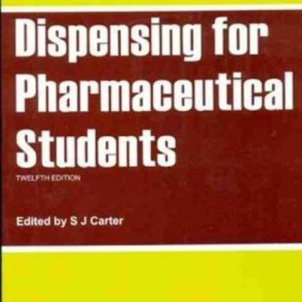 Cooper and Gunn'ss Dispensing for Pharmaceutical Students