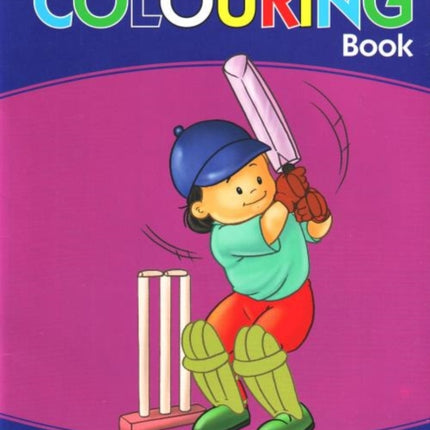 Preschool Colouring Book: Games & Sports