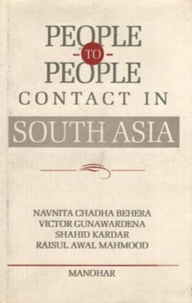 People to People Contact in South Asia