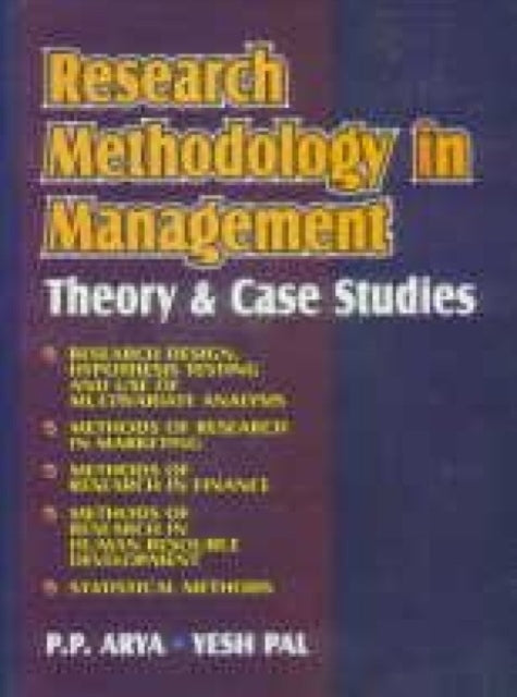 Research Methodology in Management