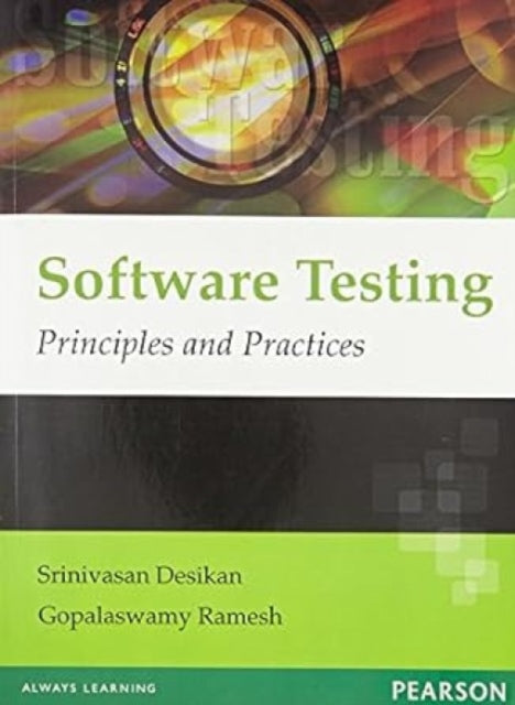 Software Testing: Principles and Practice