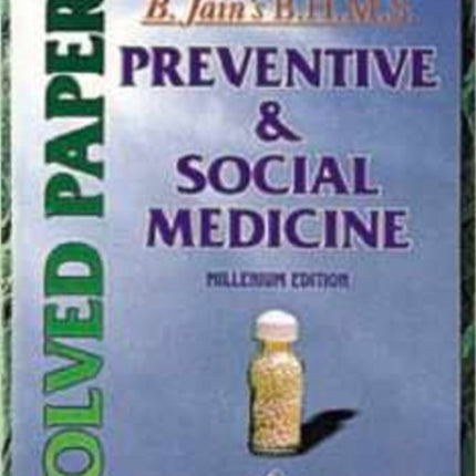 Preventive & Social Medicine (Solved Paper)