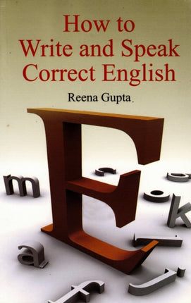 How to Write and Speak Correct English