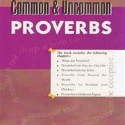 Common & Uncommon Proverbs