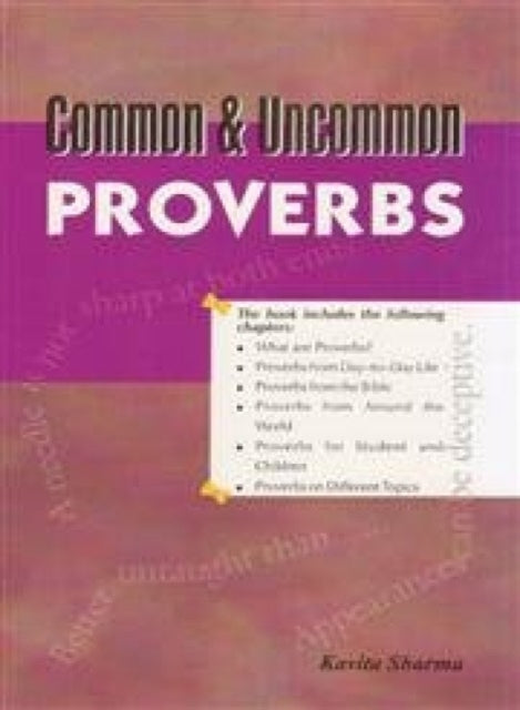 Common & Uncommon Proverbs