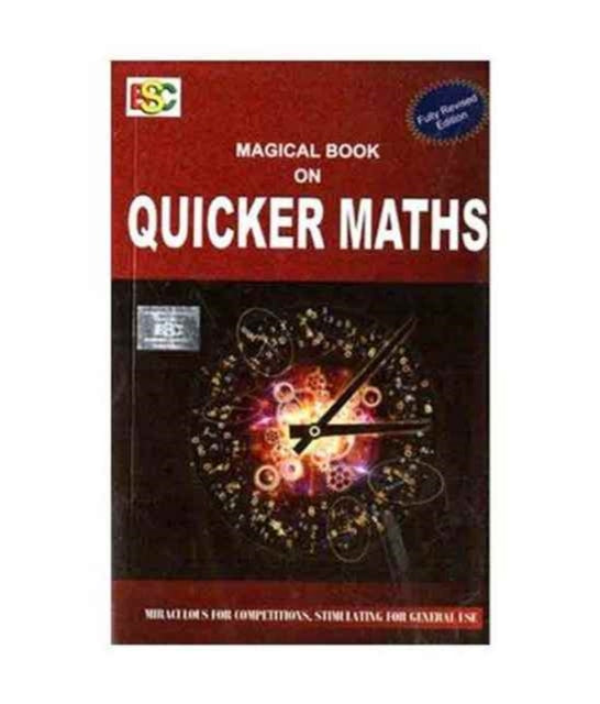 Magical Book On Quicker Maths