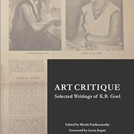 Art Critique – Selected Writings of K. B. Goel