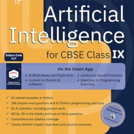 Artificial Intelligence for CBSE Class IX.