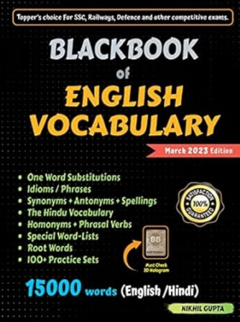 Blackbook of English Vocabulary