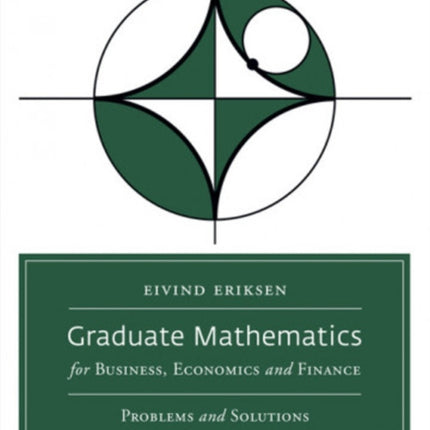 Graduate Mathematics for Business, Economics and