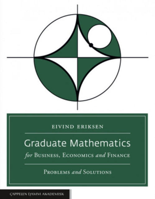 Graduate Mathematics for Business, Economics and