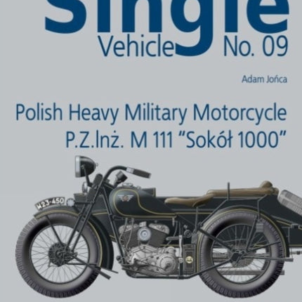Single Vehicle Polish Heavy Military Motorcycle