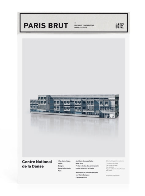 Paris Brut: Centre National De La Danse: Build Your Own Brutalist Paris