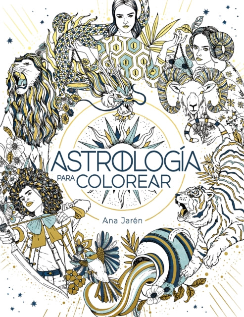 Astrología para colorear  Astrology Coloring