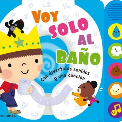 Voy solo al bao Con divertidos sonidos y una