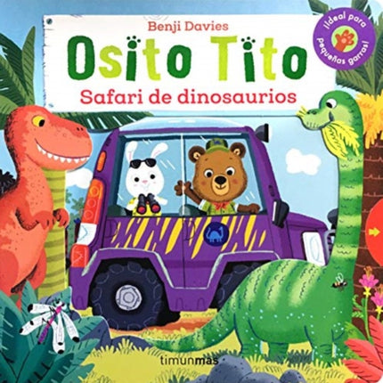 Osito Tito Safari de dinosaurios