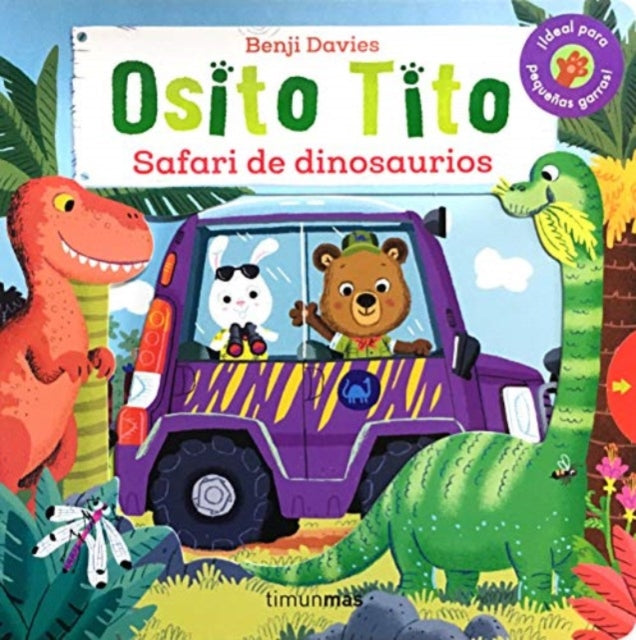 Osito Tito Safari de dinosaurios