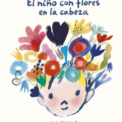 El nio con flores en la cabeza
