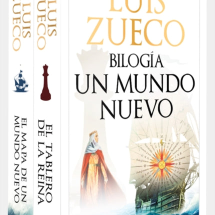 Pack Bilogía Un Mundo Nuevo contiene El tablero de la reina El mapa de un mundo nuevo  A New World Boxed Set The Queens Board Map of a New World
