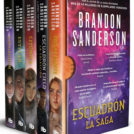 Estuche Escuadrón Contiene Escuadrón Estelar Citónica Desafiante  Skyward Boxed Set Skyward Starsight Cytonic and Defiant
