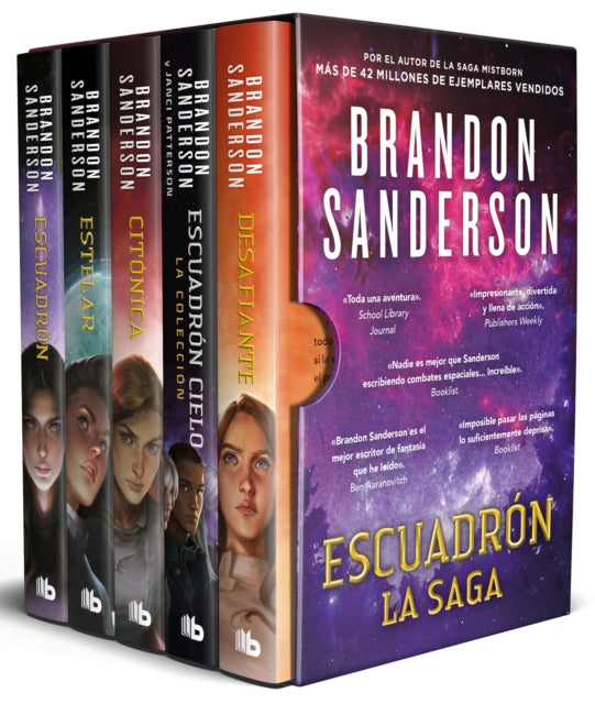 Estuche Escuadrón Contiene Escuadrón Estelar Citónica Desafiante  Skyward Boxed Set Skyward Starsight Cytonic and Defiant