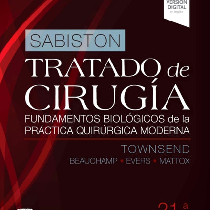 SABISTON. TRATADO DE CIRUGÍA. FUNDAMENTOS