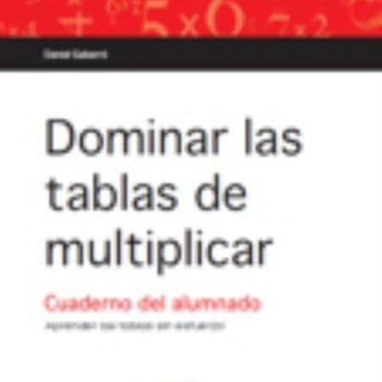 Dominar las tablas de multiplicar