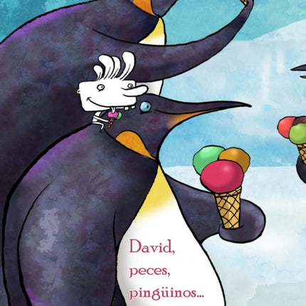 David peces pinguinos    David Fish  Penguins