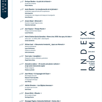 Index Roma
