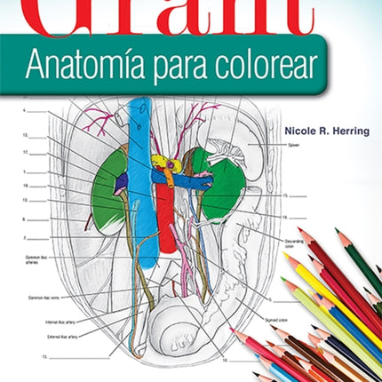 Grant. Anatomía para colorear