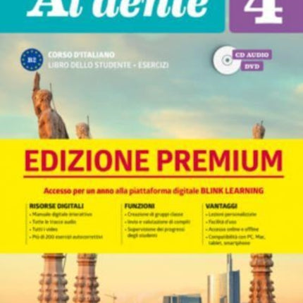 Al Dente 4 libro dello studente  esercizi Ed Premium