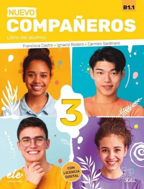 Nuevo Companeros 3: Libro del alumno + licencia digital (B1.1)