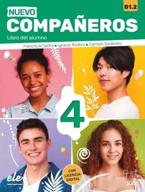 Nuevo Compañeros 4: Libro del alumno + licencia digital (B1.2)