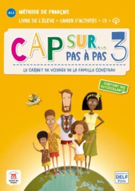 Cap sur... pas a pas 3. A1.2: Livre de l'eleve + Cahier d'activites + audio download