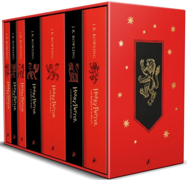 Estuche Harry Potter Gryffindor edición limitada  Harry Potter Gryffindor House. Boxed Set Limited Edition