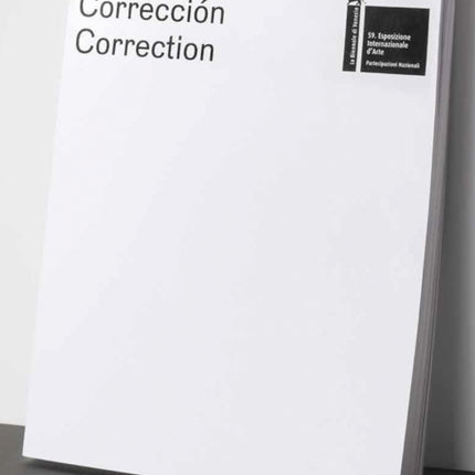 Ignasi Aballí: Corrección / Correction