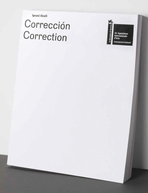 Ignasi Aballí: Corrección / Correction