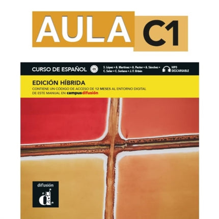 Aula C1  Edicion hibrida  Libro del alumno  audio