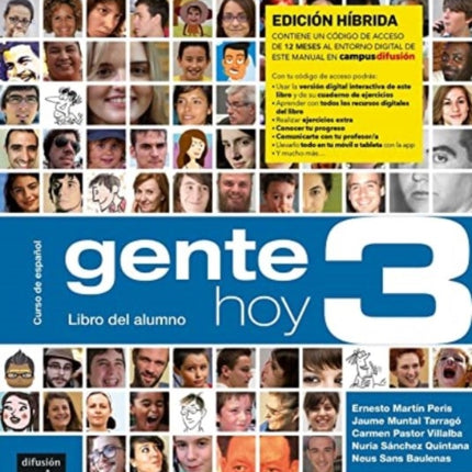 Gente hoy 3  Edicion hibrida  Libro del alumno