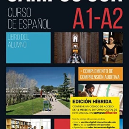 Campus Sur A1A2  Edición híbrida  Libro del