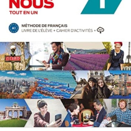 Entre Nous 1 - EDITION HYBRIDE: Livre de l'eleve + Cahier d'activites A1