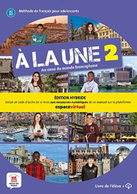 À la une 2  Édition hybride  Livre de lélève
