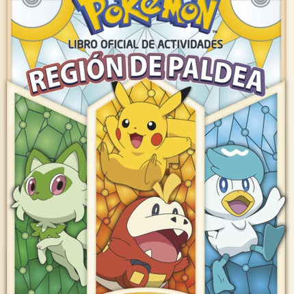 Pokémon libro oficial de actividades  Región de Paldea  Pokémon the Official A ctivity Book of the Paldea Region