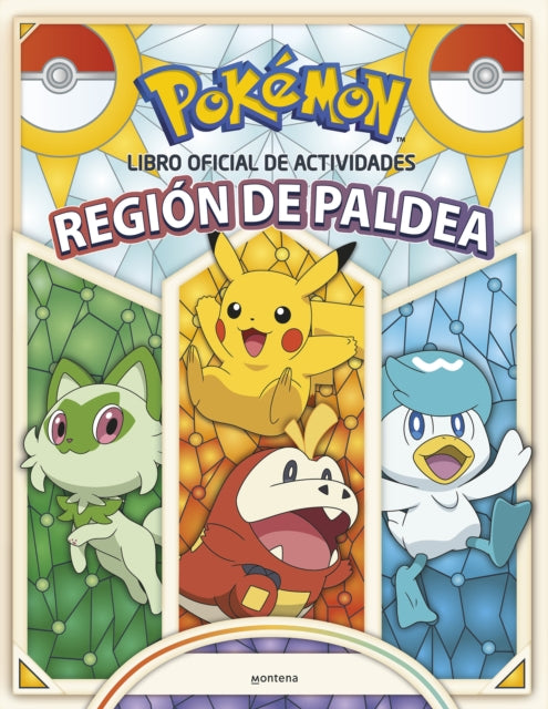 Pokémon libro oficial de actividades  Región de Paldea  Pokémon the Official A ctivity Book of the Paldea Region